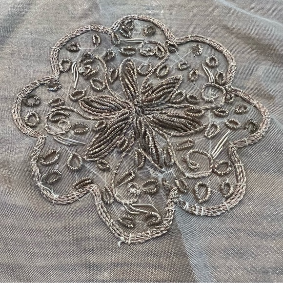 Embroidered Table Doily - Picture 3 of 3